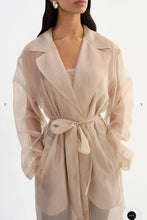 LA MARQUE TALISE SHEER ORGANZA TRENCH