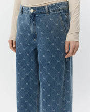 SOFIE SCHNOOR AZZISW LOW WIDE LEG JEANS