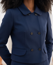 NORMEET NAVY 2 PC SUIT