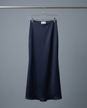MILVA MI SATIN BLAZER/SKIRT SUIT