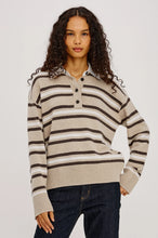 RAILS PAXTON HEATHER OAT STRIPE
