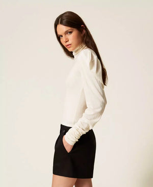 TURTLENECK WITH DRAPING BY TWIN SET FALL 25