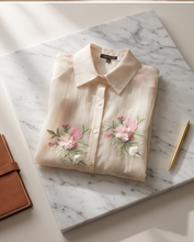 ROCOCO 3D FLORAL ORGANZA BLOUSE