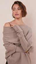 CHARLI NATALIE ASYMMETRIC SWEATER