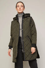LIBBY QUILTED FULL ZIP COAT WITH REMOVABLE HOOD FALL 25
