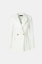 CHIARA BONI SMOKING GARNET BLAZER