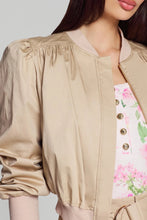 GENERATION LOVE SARIAH COTTON SATEEN BOMBER