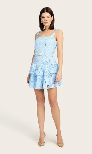 GENERATION LOVE SPRING25 LISETTE 3D LACE DRESS