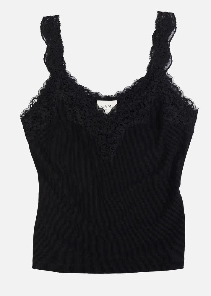 LANI RIB KNIT TANK BY CAMI NYC SPRING 25