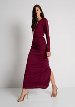 FRACOMINA LONG DRESS SLIM FIT