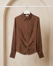 FRACOMINA SHIRT REGULAR FIT WITH POLKA DOTS PATTERN