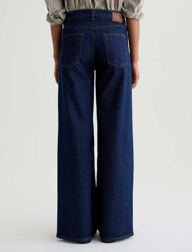 SAIGE WIDE LEG MID RISE FIT BY AG FALL 25