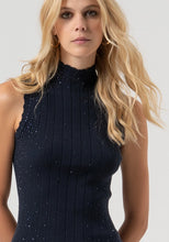 FRACOMINA KNITTED RIBBED TANK TOP
