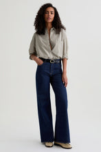 AG JEANS SAIGE WIDE LEG MID RISE JEANS