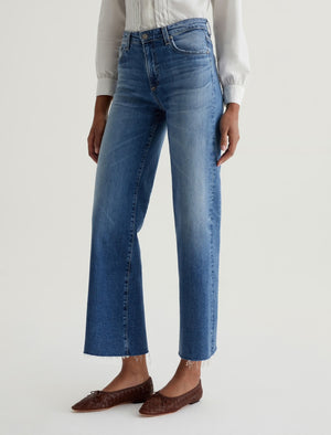 SAIGE WIDE LEG CROPPED MID RISE BY AG FALL 25