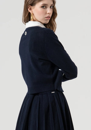 CARDIGAN REGULAR FIT WITH JEWEL BUTTONS FOR OPENING BY FRACOMINA FALL 25