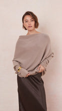 CHARLI NATALIE ASYMMETRIC SWEATER
