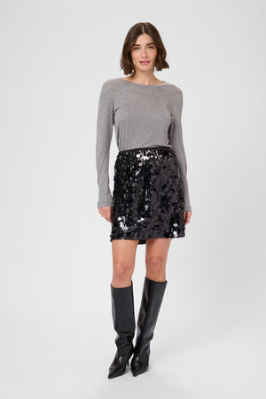 CUSEMA SEQUINNED SKIRT FALL 25