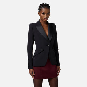 BLAZER IN LIGHTWEIGHT CRÊPE BY ELISABETTA FRANCHI FALL 25