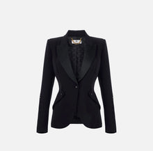 ELISABETTA FRANCHI LIGHTWEIGHT CRÊPE BLAZER