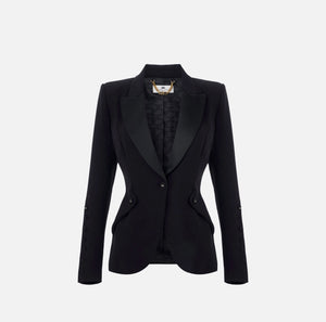 BLAZER IN LIGHTWEIGHT CRÊPE BY ELISABETTA FRANCHI FALL 25