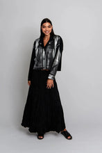 ALQUEMA FOIL PLISSE JACKET
