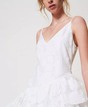 TWIN SET SHORT FIL COUPE ORGANZA DRESS
