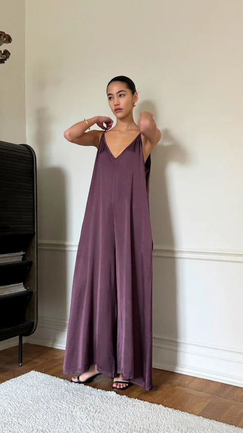 NATALIE SATIN JUMPSUIT BY CHARLI FALL 25