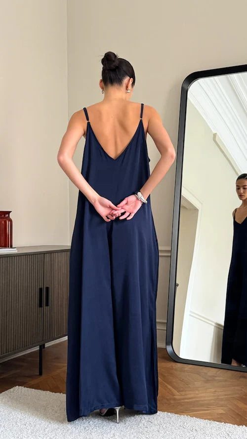 NATALIE SATIN JUMPSUIT BY CHARLI FALL 25