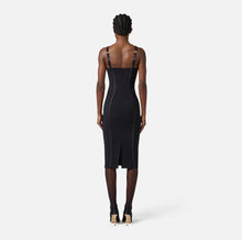ELISABETTA FRANCHI LIGHTWEIGHT CREPE DRESS