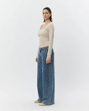 SOFIE SCHNOOR AZZISW LOW WIDE LEG JEANS