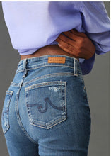AG HIGH RISE SLIM STRAIGHT MARI CROP JEANS