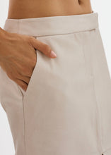 LAMARQUE ABIA LOW WAIST LEATHER MAXI SKIRT