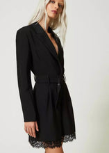 SHORT MACRAMÉ LACE JUMPSUIT BY TWIN SET FALL 25
