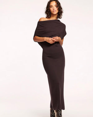 CHET WOOL OFF THE SHOULDER SWEATER DRESS BY RAMY BROOK FALL 24