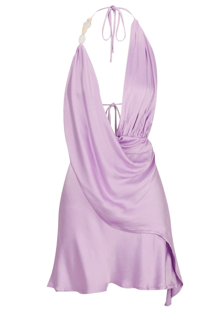 ROSITA MINI DRESS IN LAVENDER SPRING 24