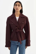 LA MARQUE QUINN CROPPED TRENCH JACKET