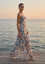 CAMI NYC ELOUISA BURNOUT CHIFFON GOWN DAYDREAM
