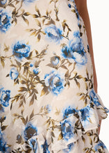 CAMI NYC ELOUISA BURNOUT CHIFFON GOWN DAYDREAM