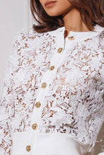 GENERATION LOVE ERIN 3D BUTTERFLY LACE CARDIGAN