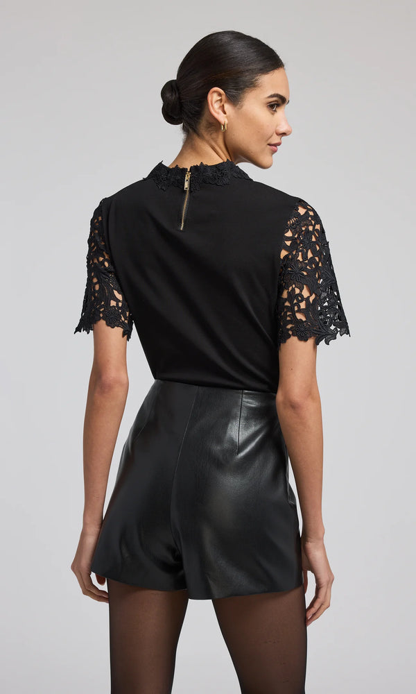 RAMONA LACE COMBO TOP BY GENERATION LOVE FALL 24 HOLIDAY