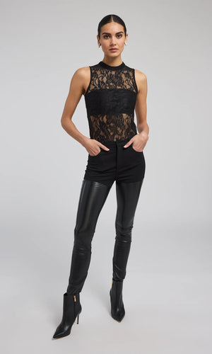 PETRA VEGAN LEATHER PONTE PANT BY GENERATION LOVE FALL 24