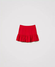 MINI SKIRT WITH FLOUNCE BY TWIN SET FALL 25