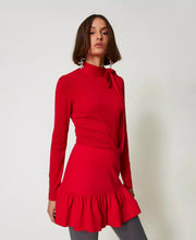 MINI SKIRT WITH FLOUNCE BY TWIN SET FALL 25