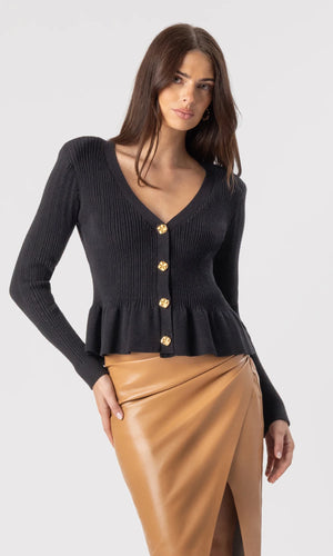 LIRIO POINTELLE CARDIGAN BY GENERATION LOVE FALL 25