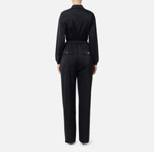 CARGO JUMPSUIT IN TECHNICAL NYLON BY ELISABETTA FRANCHI FALL 25