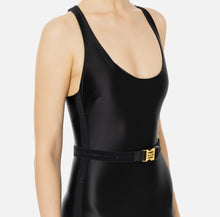ELISABETTA FRANCHI SHINY LYCRA JUMPSUIT