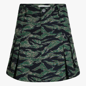 
            
                Load image into Gallery viewer, GRAPHIC HIGH WAIST MINI SKIRT BY SOFIE SCHNOOR FALL 23 HOLIDAY
            
        