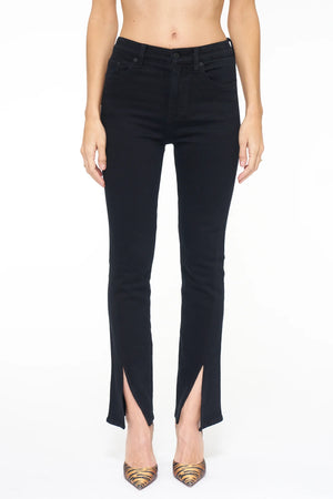 TEAGAN HIGH RISE VENTED STRAIGHT PANT BY PISTOLA FALL 23 HOLIDAY