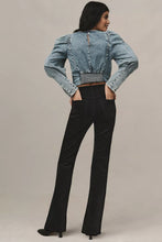 ALEXXIS HIGH RISE BOOT IN BLACK VELVET BY AG FALL 25